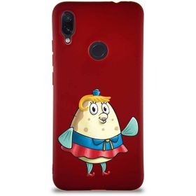 Printify Xiaomi Redmi Note 7 Soft Premier Kapak Bayan Puff Tasarımlı Silikon Cep Telefonu Kılıfı