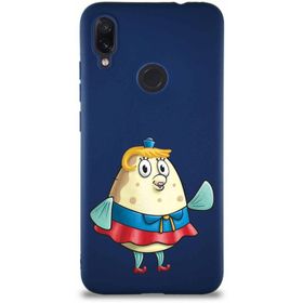 Printify Xiaomi Redmi Note 7 Soft Premier Kapak Bayan Puff Tasarımlı Silikon Cep Telefonu Kılıfı