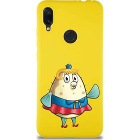 Printify Xiaomi Redmi Note 7 Soft Premier Kapak Bayan Puff Tasarımlı Silikon Cep Telefonu Kılıfı