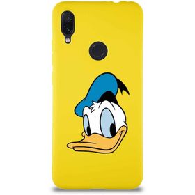 Printify Xiaomi Redmi Note 7 Soft Premier Kapak Donald Duck-B Tasarımlı Silikon Cep Telefonu Kılıfı