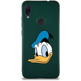 Printify Xiaomi Redmi Note 7 Soft Premier Kapak Donald Duck-B Tasarımlı Silikon Cep Telefonu Kılıfı