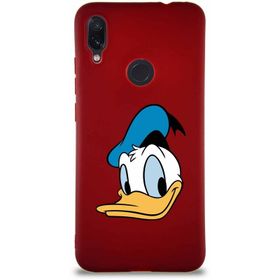 Printify Xiaomi Redmi Note 7 Soft Premier Kapak Donald Duck-B Tasarımlı Silikon Cep Telefonu Kılıfı