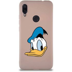 Printify Xiaomi Redmi Note 7 Soft Premier Kapak Donald Duck-B Tasarımlı Silikon Cep Telefonu Kılıfı