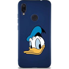 Printify Xiaomi Redmi Note 7 Soft Premier Kapak Donald Duck-B Tasarımlı Silikon Cep Telefonu Kılıfı
