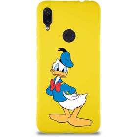 Printify Xiaomi Redmi Note 7 Soft Premier Kapak Donald Duck-D Tasarımlı Silikon Cep Telefonu Kılıfı
