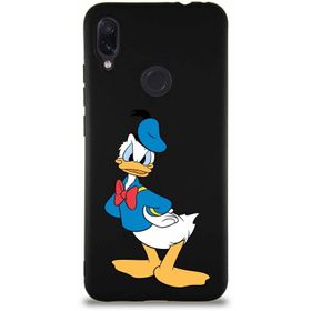 Printify Xiaomi Redmi Note 7 Soft Premier Kapak Donald Duck-D Tasarımlı Silikon Cep Telefonu Kılıfı