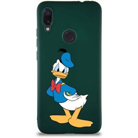 Printify Xiaomi Redmi Note 7 Soft Premier Kapak Donald Duck-D Tasarımlı Silikon Cep Telefonu Kılıfı