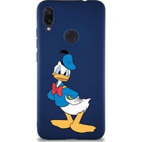 Printify Xiaomi Redmi Note 7 Soft Premier Kapak Donald Duck-D Tasarımlı Silikon Cep Telefonu Kılıfı