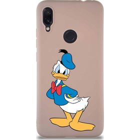 Printify Xiaomi Redmi Note 7 Soft Premier Kapak Donald Duck-D Tasarımlı Silikon Cep Telefonu Kılıfı