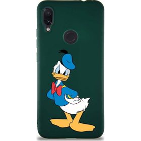 Printify Xiaomi Redmi Note 7 Soft Premier Kapak Donald Duck-D Tasarımlı Silikon Cep Telefonu Kılıfı