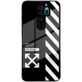 Printify Xiaomi Redmi Note 8 Pro İle Uyumlu Cam Kapak Silikon Cep Telefonu Kılıfı