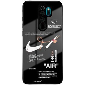 Printify Xiaomi Redmi Note 8 Pro İle Uyumlu Cam Kapak Silikon Cep Telefonu Kılıfı