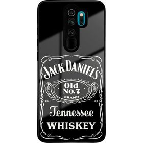 Printify Xiaomi Redmi Note 8 Pro İle Uyumlu Cam Kapak Silikon Cep Telefonu Kılıfı