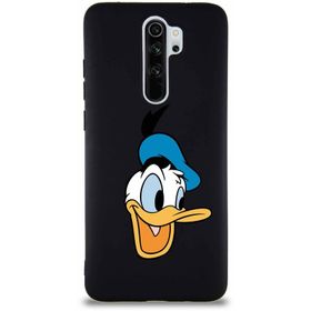 Printify Xiaomi Redmi Note 8 Pro Soft Premier Kapak Donald Duck-A Tasarımlı Silikon Cep Telefonu Kılıfı