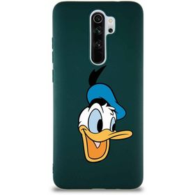 Printify Xiaomi Redmi Note 8 Pro Soft Premier Kapak Donald Duck-A Tasarımlı Silikon Cep Telefonu Kılıfı
