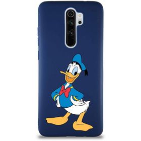 Printify Xiaomi Redmi Note 8 Pro Soft Premier Kapak Donald Duck-C Tasarımlı Silikon Cep Telefonu Kılıfı
