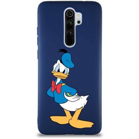 Printify Xiaomi Redmi Note 8 Pro Soft Premier Kapak Donald Duck-D Tasarımlı Silikon Cep Telefonu Kılıfı