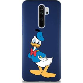 Printify Xiaomi Redmi Note 8 Pro Soft Premier Kapak Donald Duck-D Tasarımlı Silikon Cep Telefonu Kılıfı