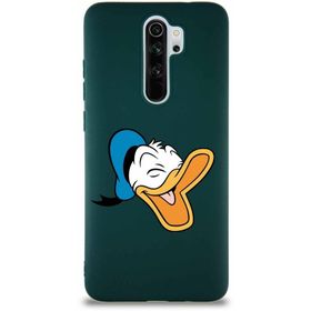 Printify Xiaomi Redmi Note 8 Pro Soft Premier Kapak Donald Duck-E Tasarımlı Silikon Cep Telefonu Kılıfı