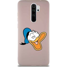 Printify Xiaomi Redmi Note 8 Pro Soft Premier Kapak Donald Duck-E Tasarımlı Silikon Cep Telefonu Kılıfı