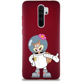 PrintiFy Xiaomi Redmi Note 8 Pro Soft Premier Kapak Sandy Tasarımlı Silikon Cep Telefonu Kılıfı