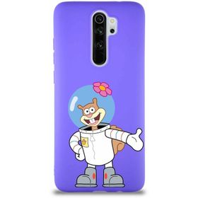 PrintiFy Xiaomi Redmi Note 8 Pro Soft Premier Kapak Sandy Tasarımlı Silikon Cep Telefonu Kılıfı