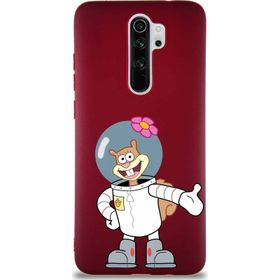 PrintiFy Xiaomi Redmi Note 8 Pro Soft Premier Kapak Sandy Tasarımlı Silikon Cep Telefonu Kılıfı