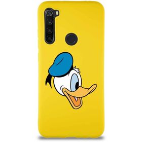 Printify Xiaomi Redmi Note 8 Soft Premier Kapak Donald Duck-F Tasarımlı Silikon Cep Telefonu Kılıfı