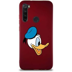 Printify Xiaomi Redmi Note 8 Soft Premier Kapak Donald Duck-F Tasarımlı Silikon Cep Telefonu Kılıfı