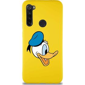 Printify Xiaomi Redmi Note 8 Soft Premier Kapak Donald Duck-F Tasarımlı Silikon Cep Telefonu Kılıfı