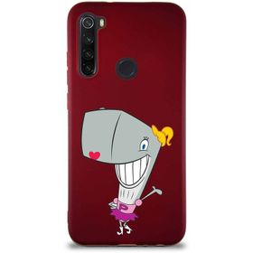 Printify Xiaomi Redmi Note 8 Soft Premier Kapak Pearl Yengeç Tasarımlı Silikon Cep Telefonu Kılıfı