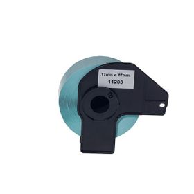 Printpen Brother DK-11203 P-Touch 300 Adet 17 mm 87 mm Dosyalama Etiketi