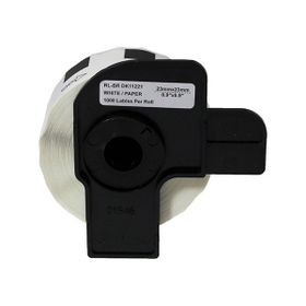 Printpen Brother DK-11221 P-Touch 1000 Adet 23 mm Kare Etiket