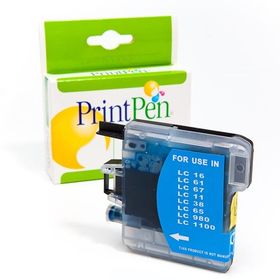 Printpen Brother LC-38 61 65 67 980 1100 Mavi 13 ml Yüksek Kapasite Muadil Kartuş
