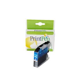 Printpen Brother LC535XLC Mavi Muadil Mürekkep Kartuş
