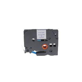 Printpen Brother P-Touch TZE-133 12 mm 8 m Şeffaf Etikete Mavi Etiket