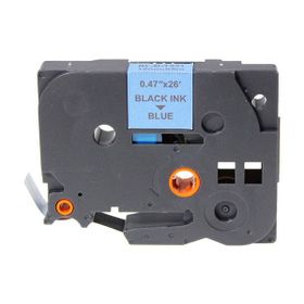 Printpen Brother P-Touch TZE-531 12 mm 8 m Mavi Etikete Siyah Etiket