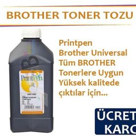 Printpen Brother Tonerler İçin Siyah 1 Kilogram Toner Tozu
