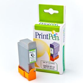 Printpen Canon BCI-21 BCI-24 Siyah Muadil Kartuş
