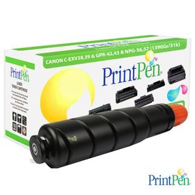 Printpen Canon C-EXV38.39 & GPR-42.43 & NPG-56.57 1390 gr 31K Muadil Toner