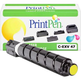 Printpen Canon C-EXV47 & GPR-51 & NPG-65 Sarı 340 gr 21.5K Muadil Toner