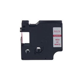 Printpen Dymo D1 40915 9 mm 7 m Beyaz Etikete Kırmızı Etiket