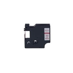 Printpen Dymo D1 40915 9 mm 7 m Beyaz Etikete Kırmızı Etiket