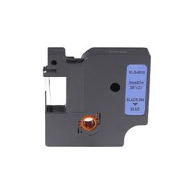 Printpen Dymo D1 40916 9 mm x 7 m Mavi Etikete Siyah Etiket