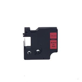 Printpen Dymo D1 40917 9 mm 7 m Kırmızı Etikete Siyah Etiket
