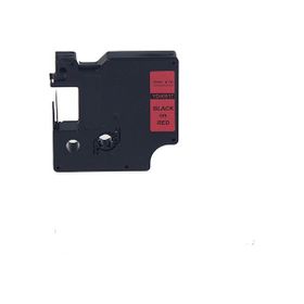Printpen Dymo D1 40917 9 mm 7 m Kırmızı Etikete Siyah Etiket