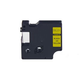 Printpen Dymo D1 40918 9 mm 7 m Sarı Etikete Siyah Etiket