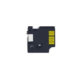Printpen Dymo D1 40918 9 mm 7 m Sarı Etikete Siyah Etiket