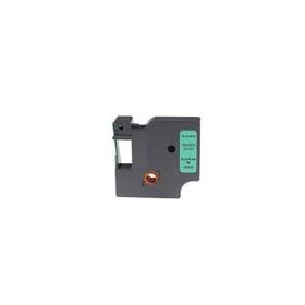 Printpen Dymo D1 45019 12 mm 7 m Yeşil Etikete Siyah Etiket