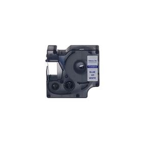 Printpen Dymo D1 45804 19 mm 7 m Beyaz Etikete Mavi Etiket